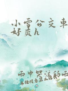 小雪公交车灌满好爽h