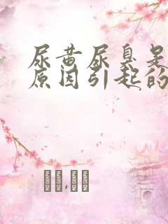尿黄尿臭是什么原因引起的男性