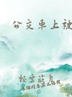 公交车上被摸爽