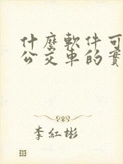 什么软件可以看公交车的实时位置