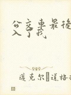 公交车最后一排入了我