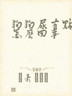 狗狗尿有点黄是怎么回事