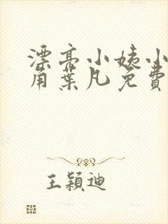 漂亮小姨小说主角叶凡免费阅读