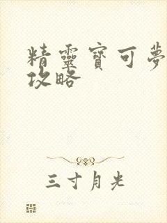 精灵宝可梦火红攻略