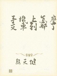 手机上怎么查公交车到哪了