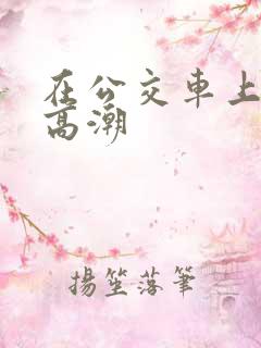 在公交车上被摸高潮