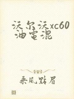 沃尔沃xc60 油电混
