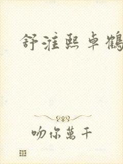 舒淮熙卓鹤霆