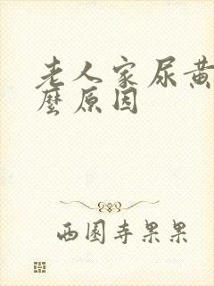 老人家尿黄是什么原因
