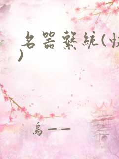 名器系统(快穿)