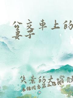 公交车上的年轻妻子