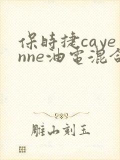 保时捷cayenne油电混合价格