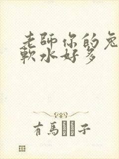 老师你的兔子好软水好多