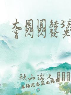 大团圆结3亲情会闪闪发光亲情会