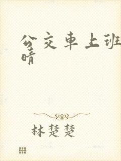 公交车上班的苏晴