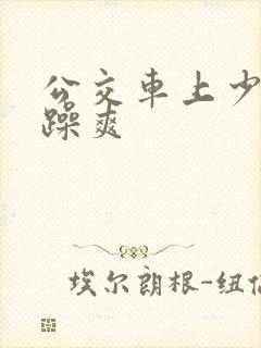 公交车上少妇被躁爽