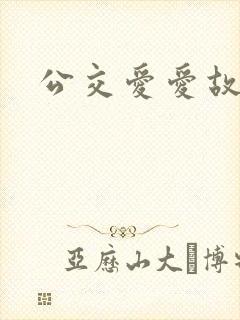 公交爱爱故事