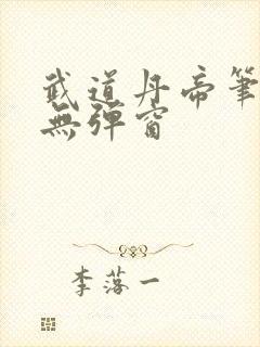 武道丹帝笔趣阁无弹窗