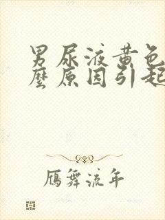 男尿液黄色是什么原因引起的