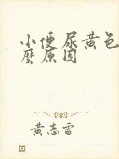 小便尿黄色是什么原因