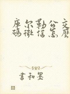 库尔勒公交乘车码微信怎么用