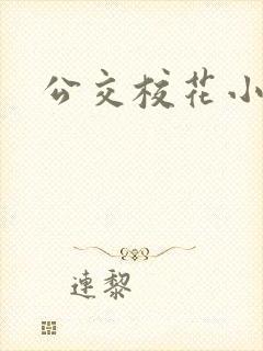 公交校花小说
