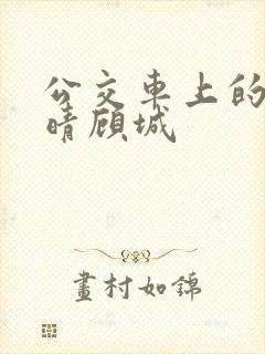 公交车上的诗请晴顾城