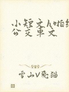 小短文h啪纯肉公交车文