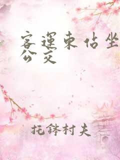 客运东站坐几路公交