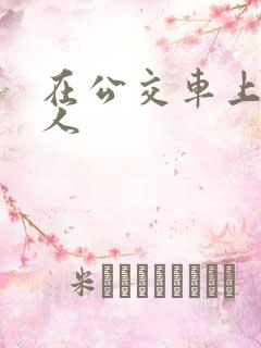 在公交车上插女人