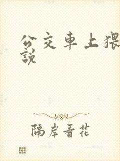 公交车上猥亵小说