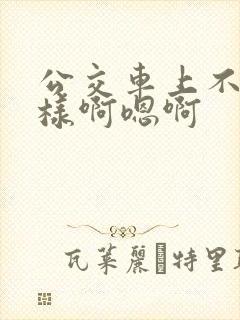 公交车上不要这样啊嗯啊