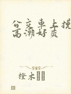 公交车上摸到我高潮好爽