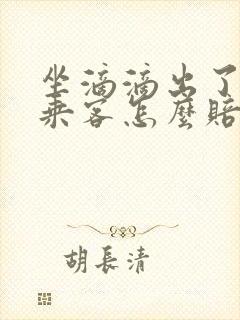 坐滴滴出了车祸乘客怎么赔偿