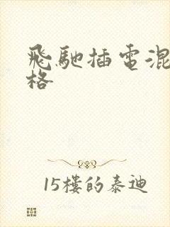 飞驰插电混动价格