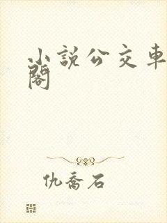 小说公交车笔趣阁