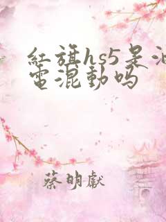 红旗hs5是油电混动吗