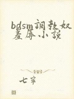 bdsm调教奴羞辱小说