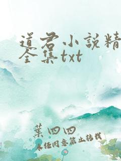 道君小说精校版全集txt