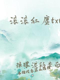 滚滚红尘txt
