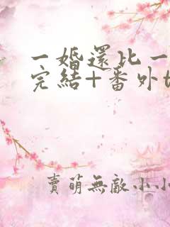 一婚还比一婚高完结+番外txt