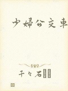 少妇公交车上2
