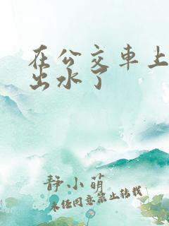在公交车上被蹭出水了