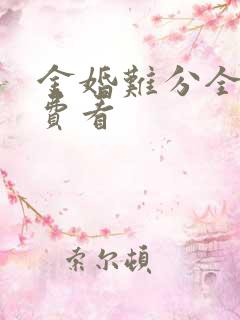 金婚难分全集免费看