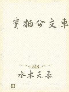 实拍公交车顶臀