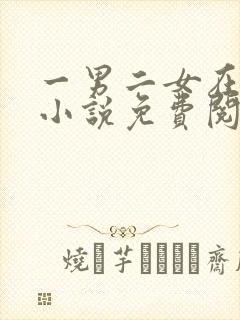 一男二女在一起小说免费阅读