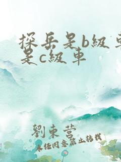 探岳是b级车还是c级车