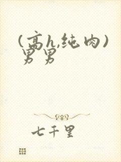 (高h,纯肉)男男