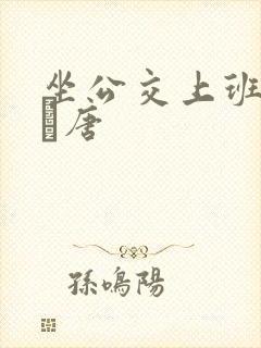 坐公交上班的诗Χ唐