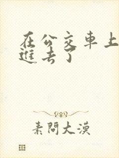 在公交车上被插进去了